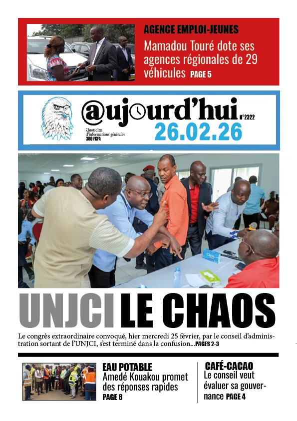AUJOURD'HUI DU 26-02-26