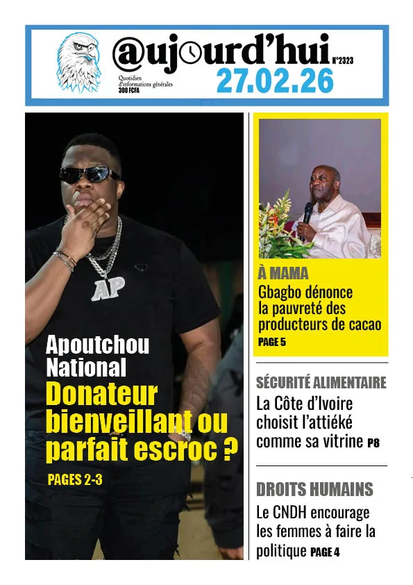 AUJOURD'HUI DU 27-02-26