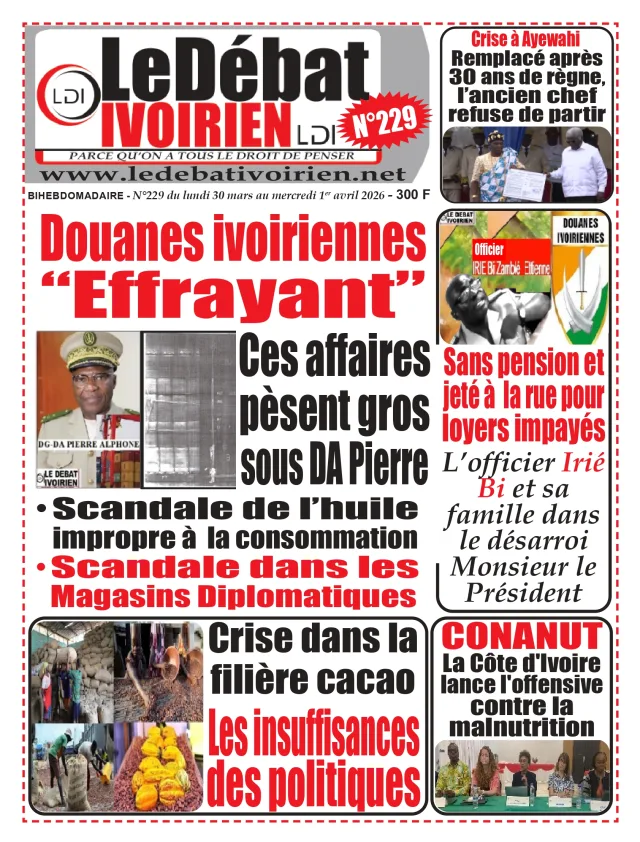  LEDEBAT IVOIRIEN 229 