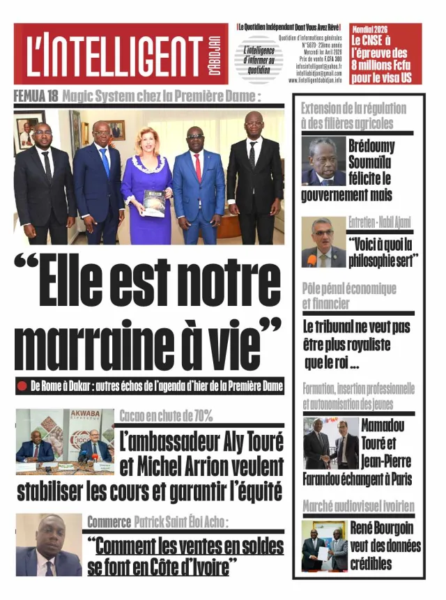 L'Intelligent d'Abidjan N°5670