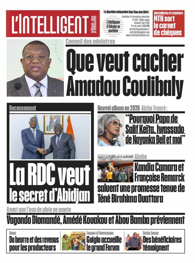 L'Intelligent d'Abidjan N°5671