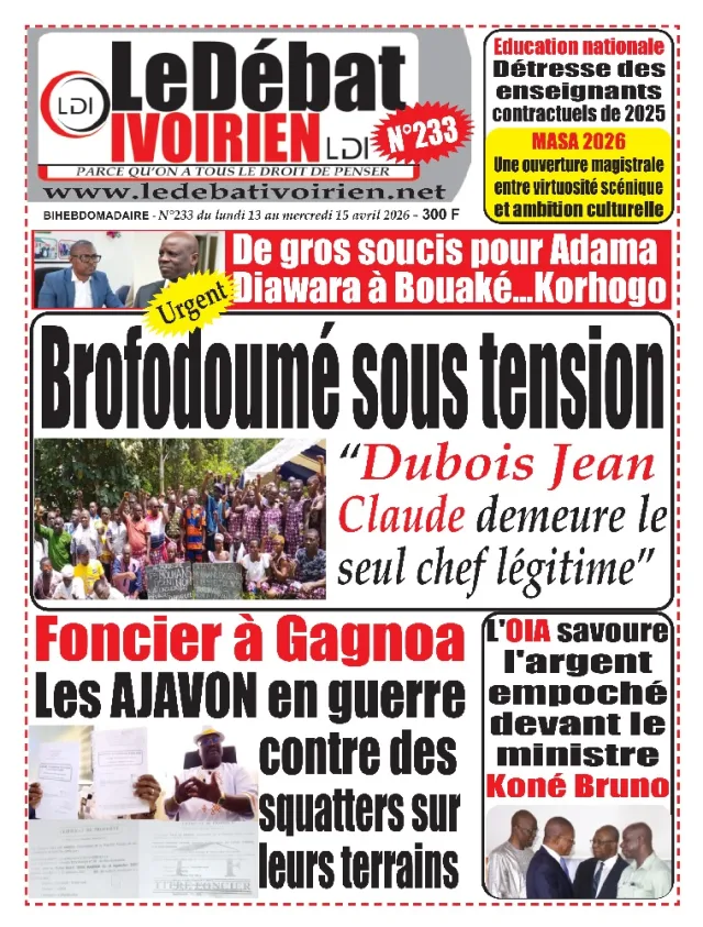 LE DEBAT IVOIRIEN 233