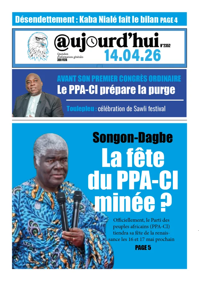 AUJOURD'HUI DU 14-04-26