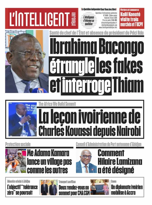 L'Intelligent d'Abidjan N°5680