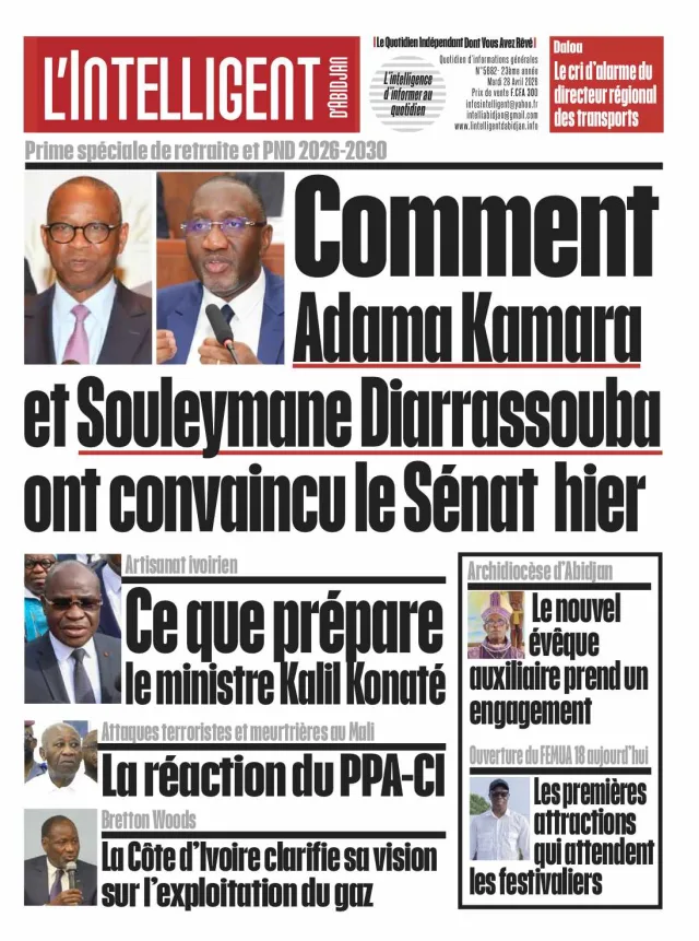 L’Intelligent d’Abidjan N°5681 BIS