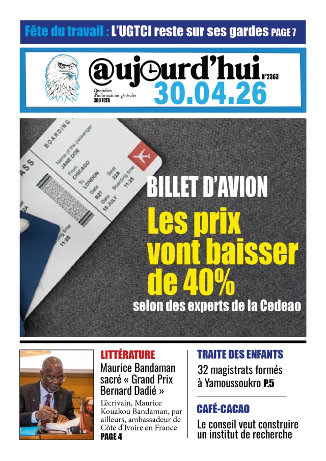 AUJOURD'HUI DU 30-04-26