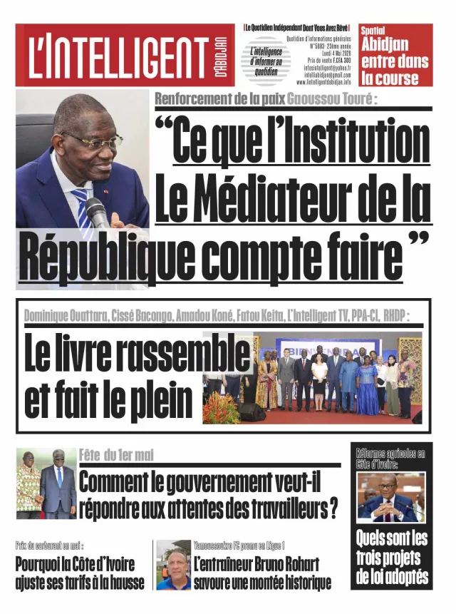 L’Intelligent d’Abidjan N°5683 BIS