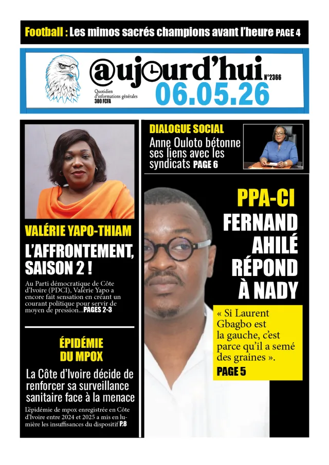 AUJOURD'HUI DU 06-05-26