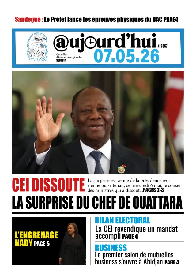 AUJOURD'HUI DU 07-05-26