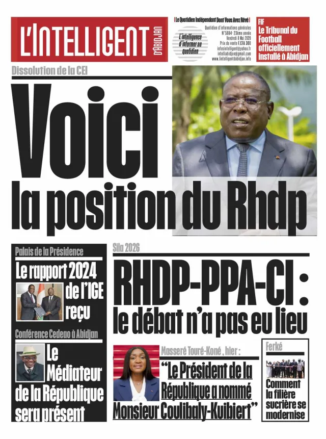 L’Intelligent d’Abidjan N°5685