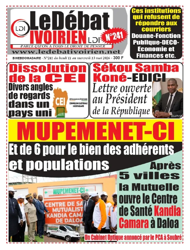 LE DEBAT IVOIRIEN 241