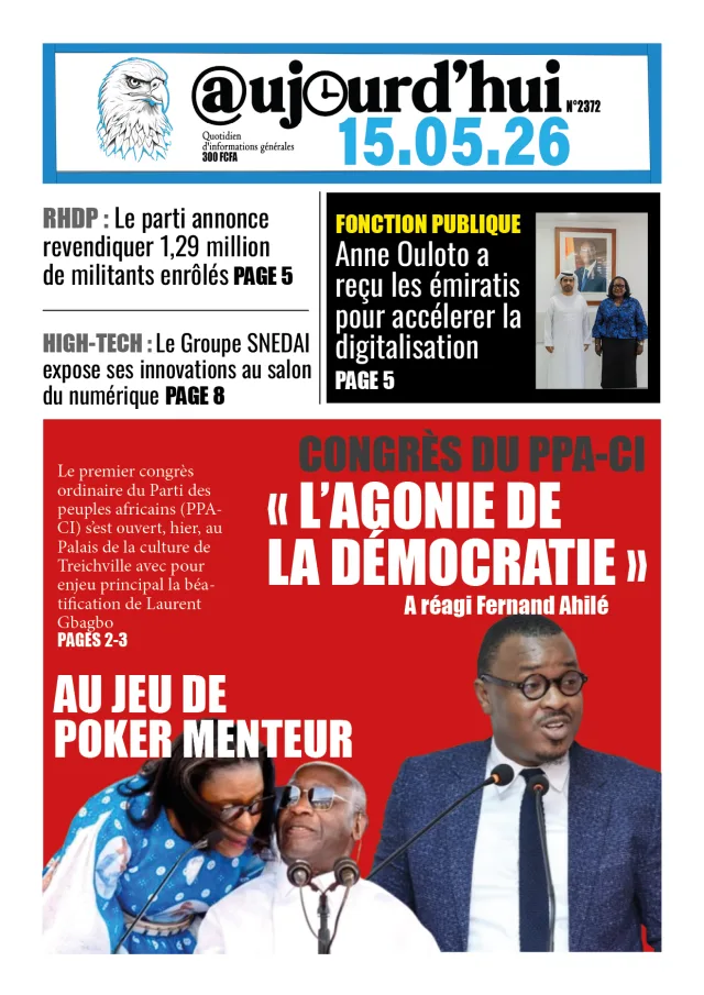 AUJOURD'HUI DU 15-05-26