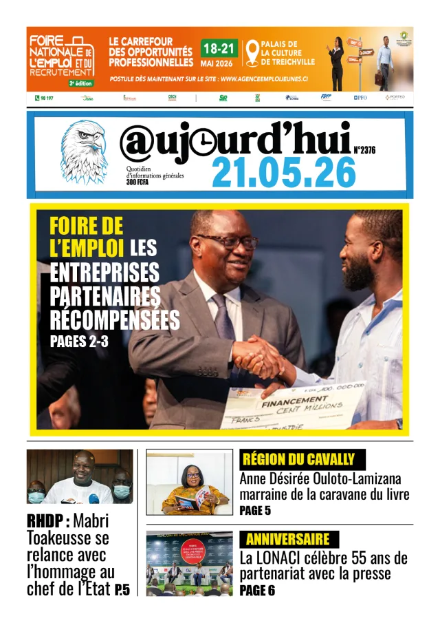 AUJOURD'HUI DU 21-05-26