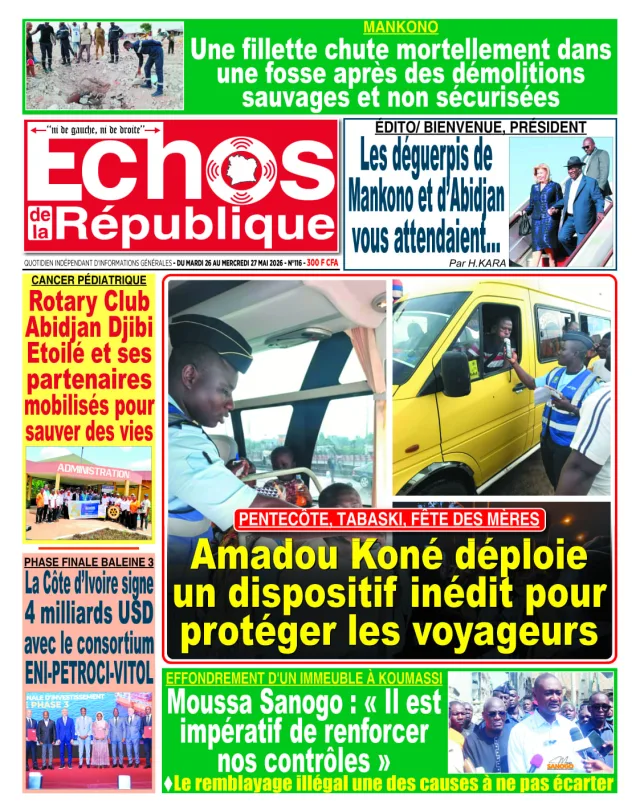 ECHOS DE LA REPUBLIQUE 116