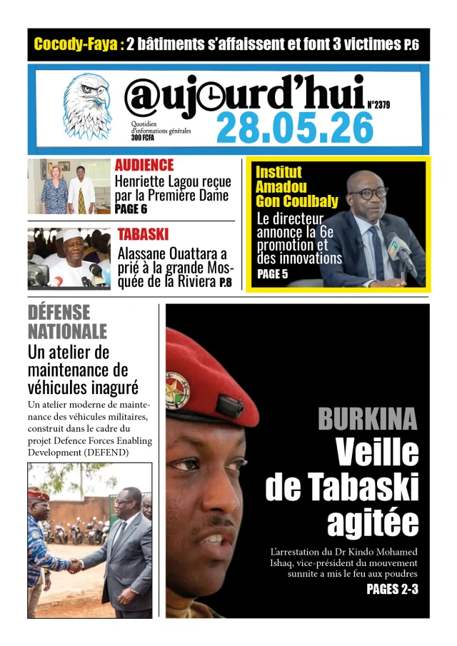 AUJOURD'HUI DU 28-05-26