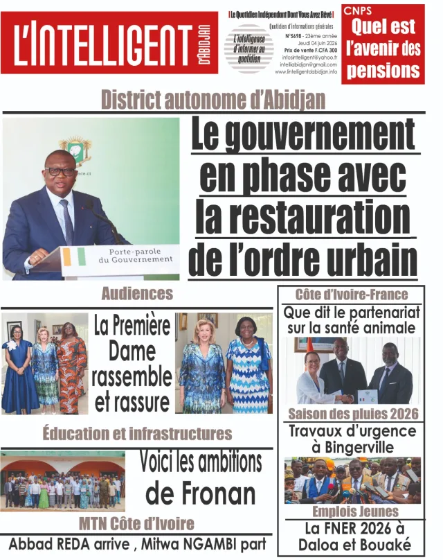 L'Intelligent d'Abidjan N°5698