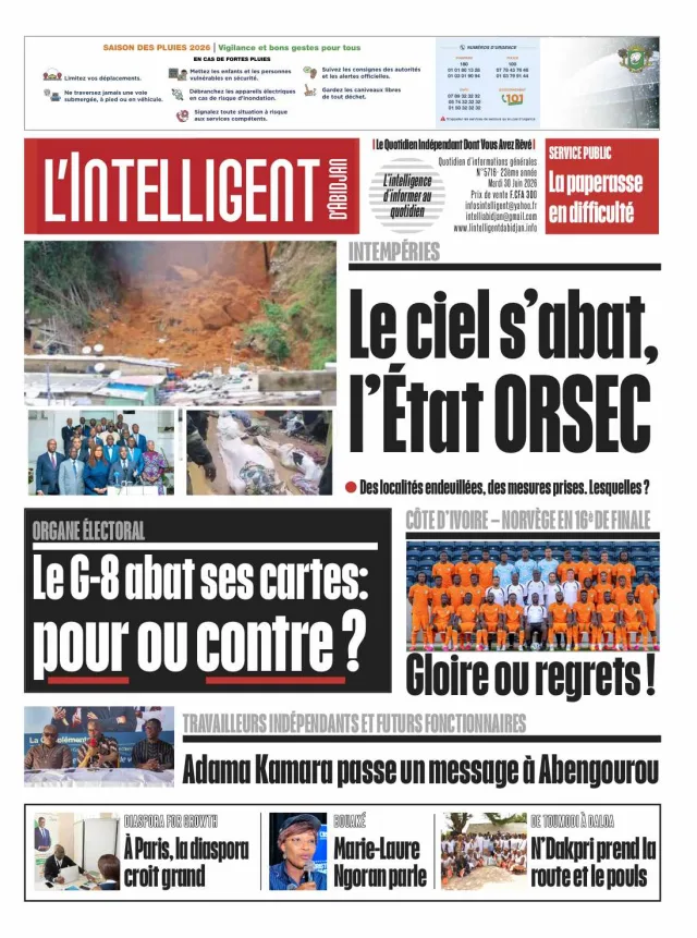 L'Intelligent d'Abidjan N°5716