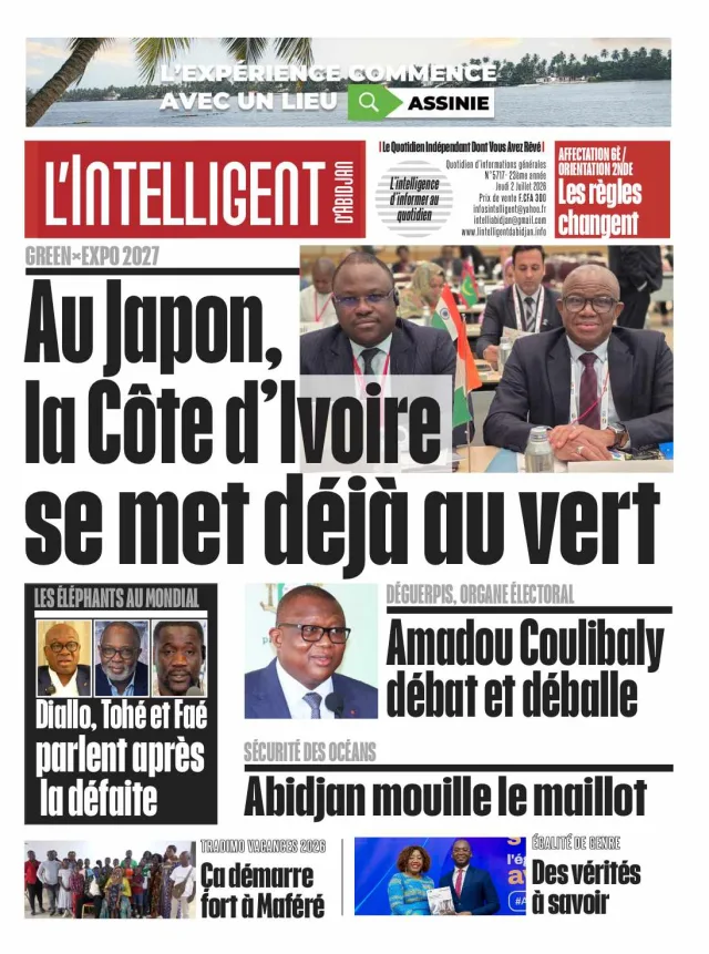 L'Intelligent d'Abidjan N°5717