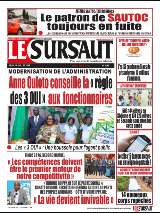 LE SURSAUT 2358