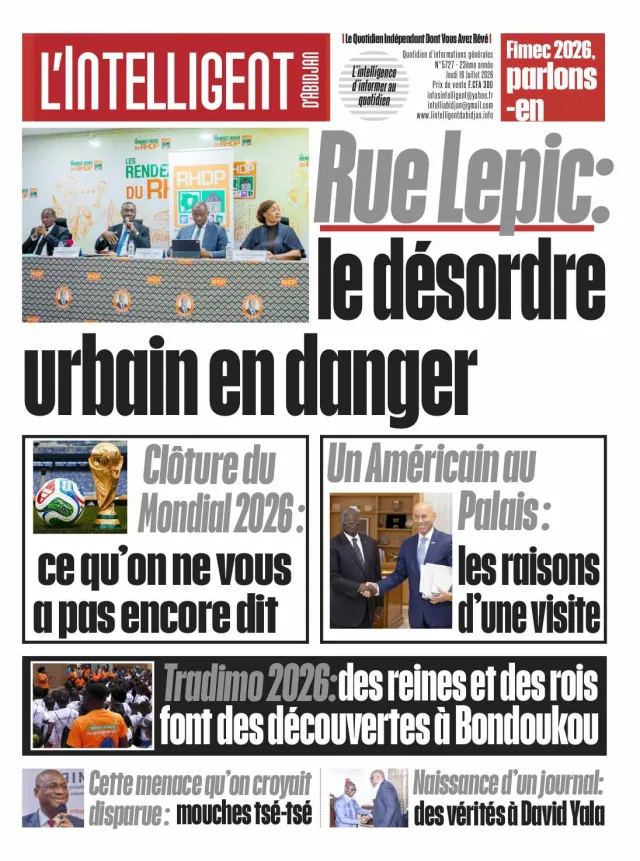 L'Intelligent d'Abidjan N°5727