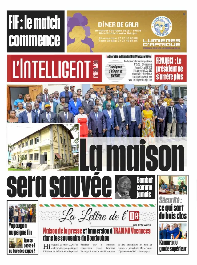 L'Intelligent d'Abidjan N°5733