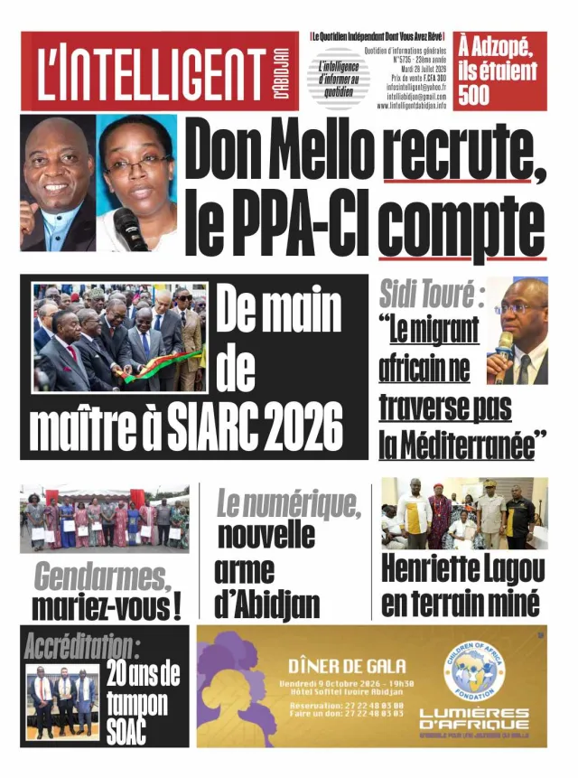 L'Intelligent d'Abidjan N°5735