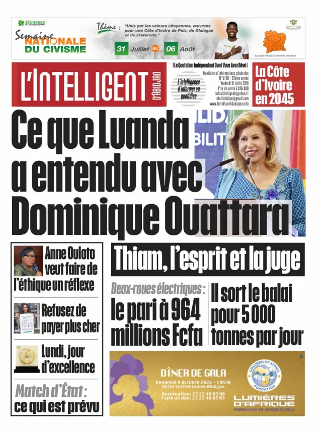 L'Intelligent d'Abidjan N°5737 BIS