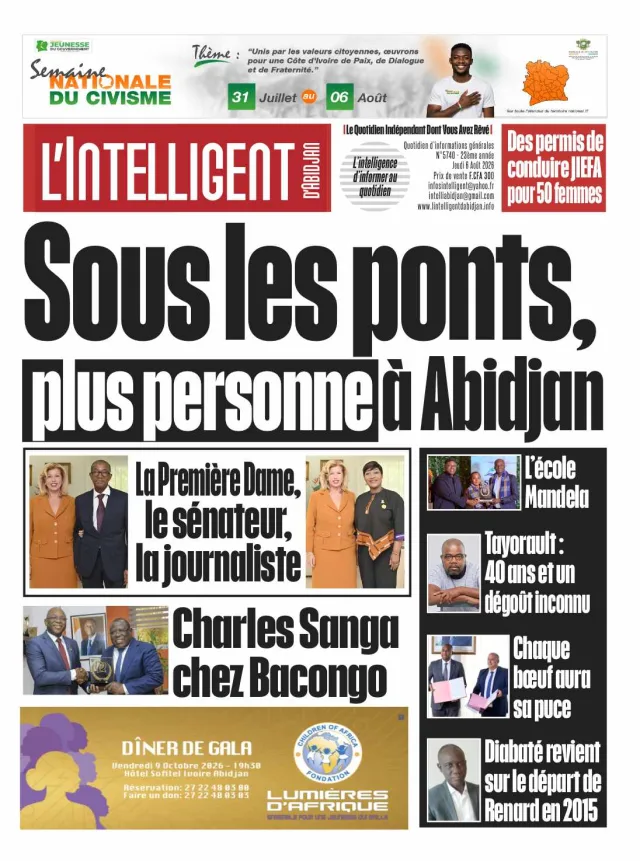 L'Intelligent d'Abidjan N°5740