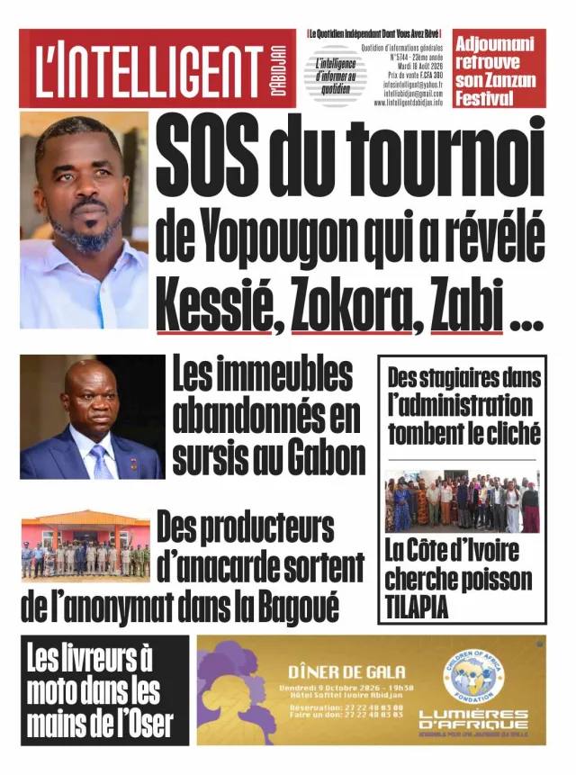L'Intelligent d'Abidjan N°5744 BIS