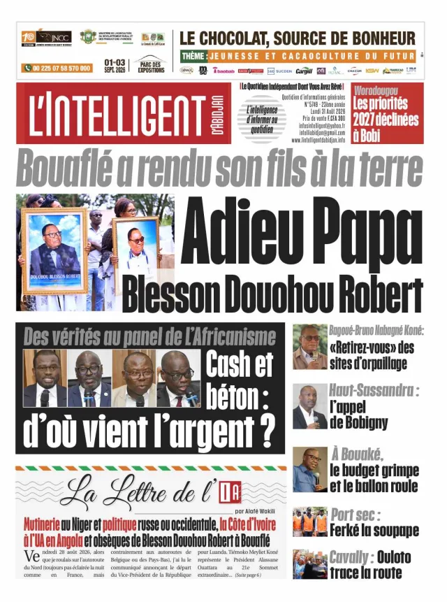 L'Intelligent d'Abidjan N°5750