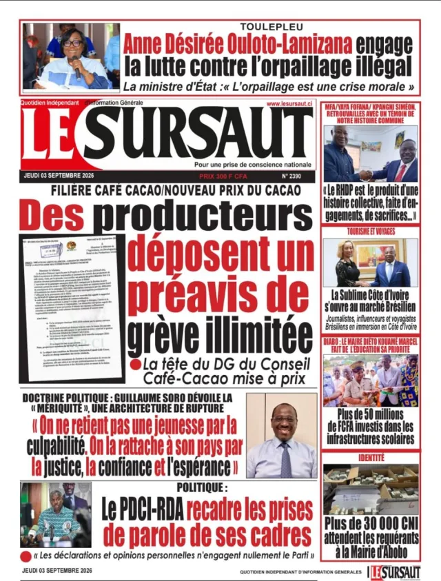 LE SURSAUT 2390