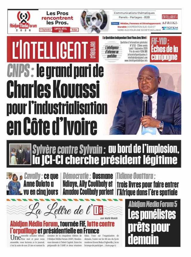 L'Intelligent d'Abidjan N°5753