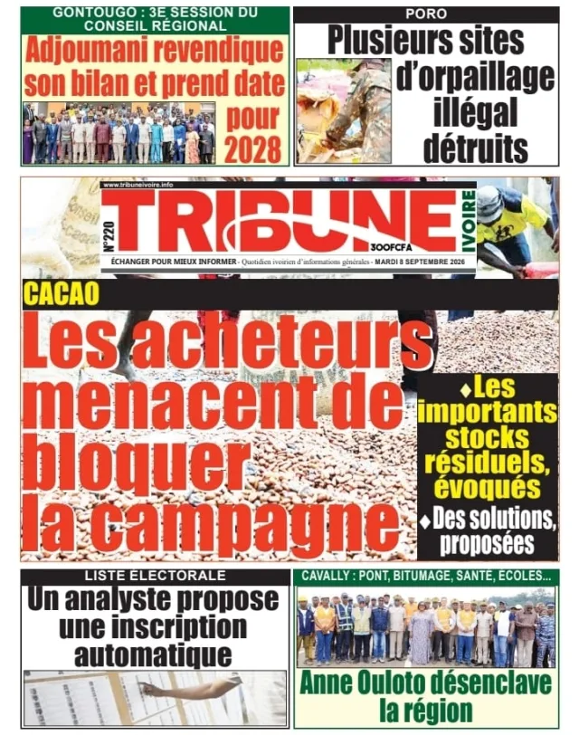 TRIBUNE IVOIRE 220