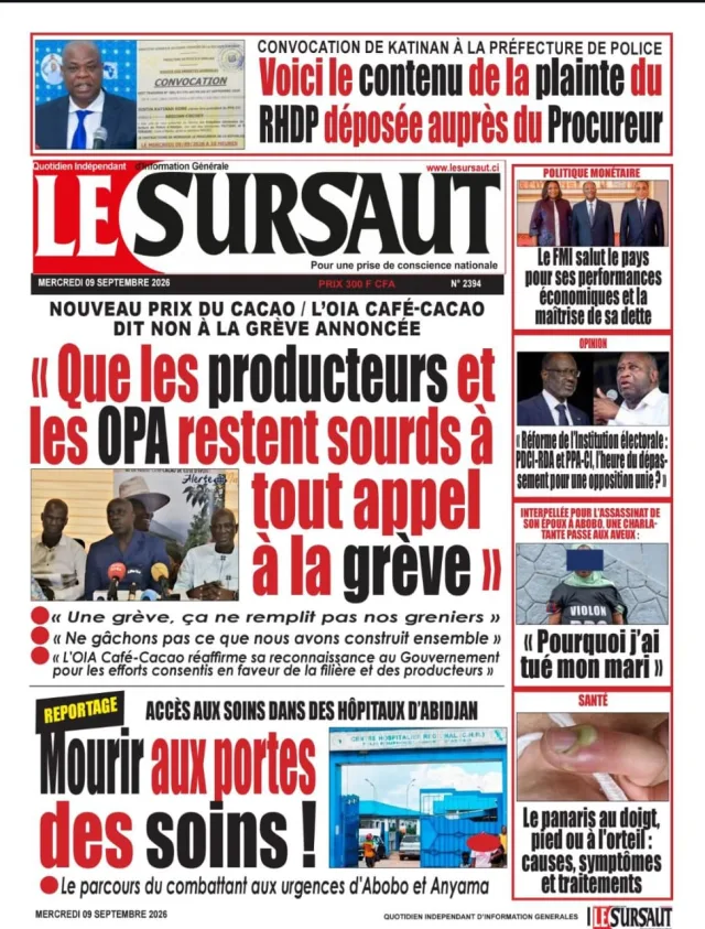 LE SURSAUT 2394