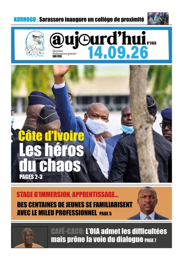 AUJOURD'HUI DU 14-09-26