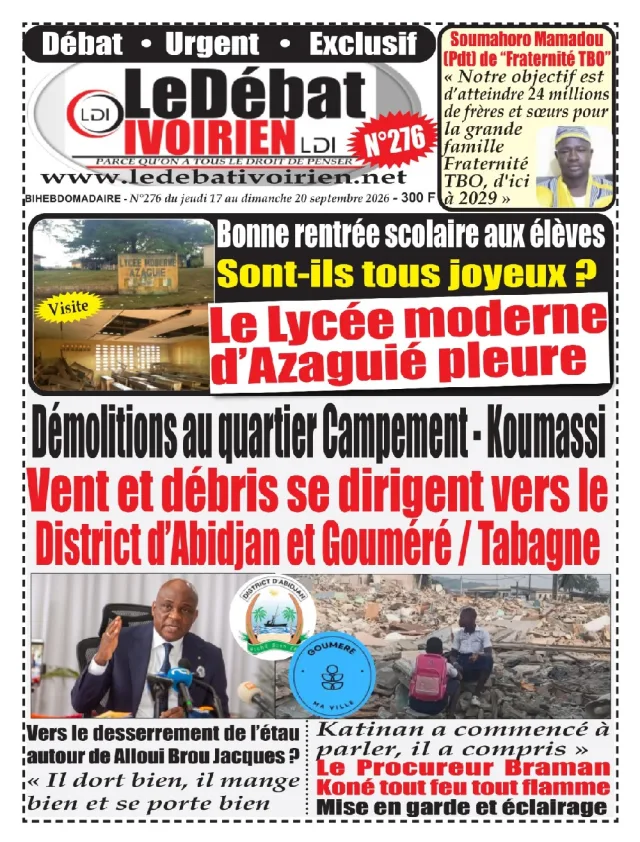 Ledébat ivoirien 276