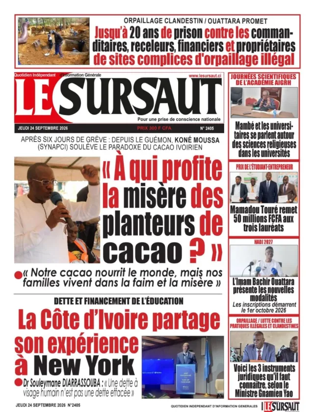 LE SURSAUT 2405