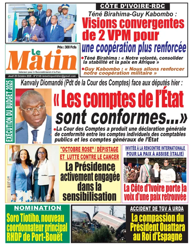 Le Matin n°2148