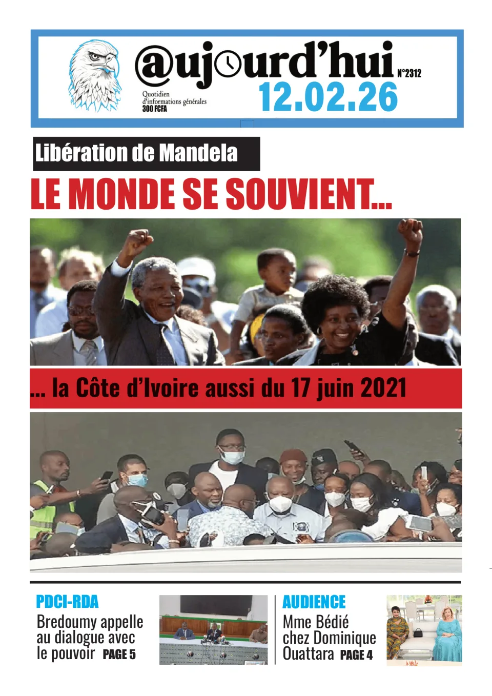 AUJOURD'HUI 2312