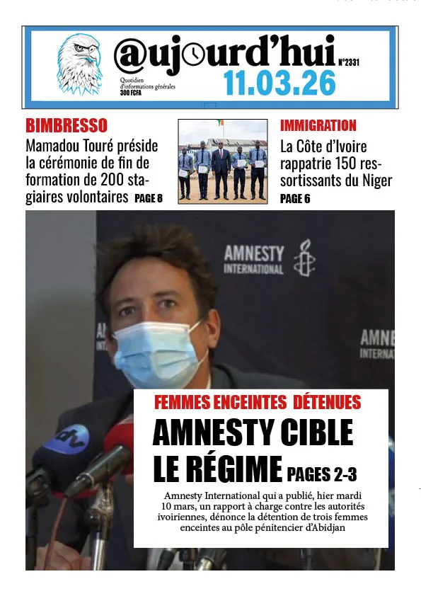 AUJOURD'HUI DU 11-03-26