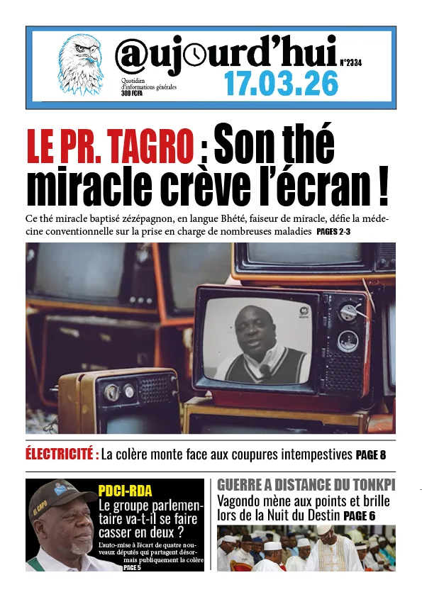 AUJOURD'HUI DU 17-03-26