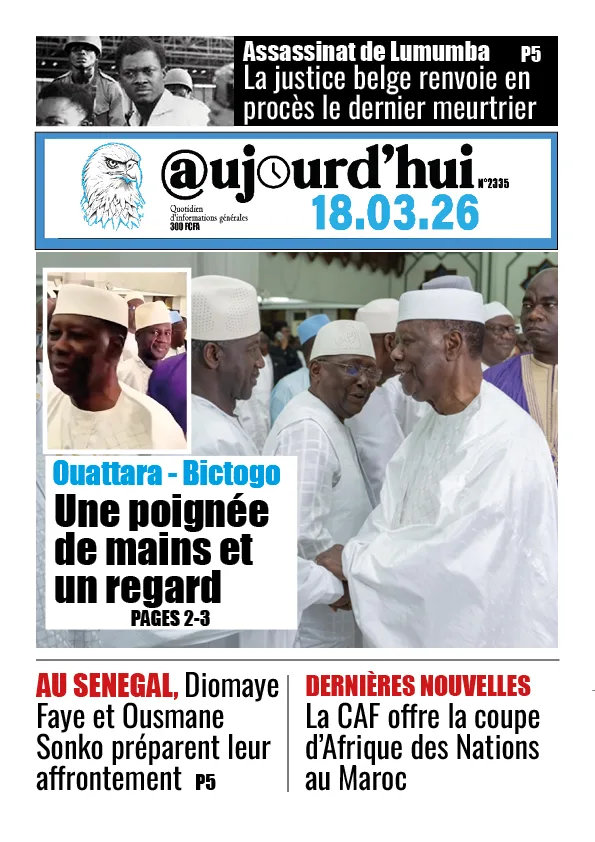 AUJOURD'HUI DU 18-03-26