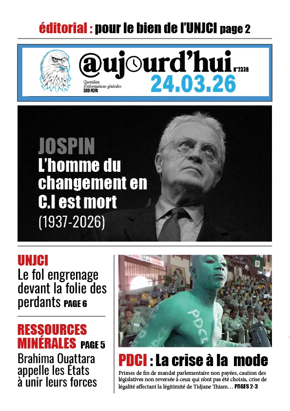 AUJOURD'HUI DU 24-03-26