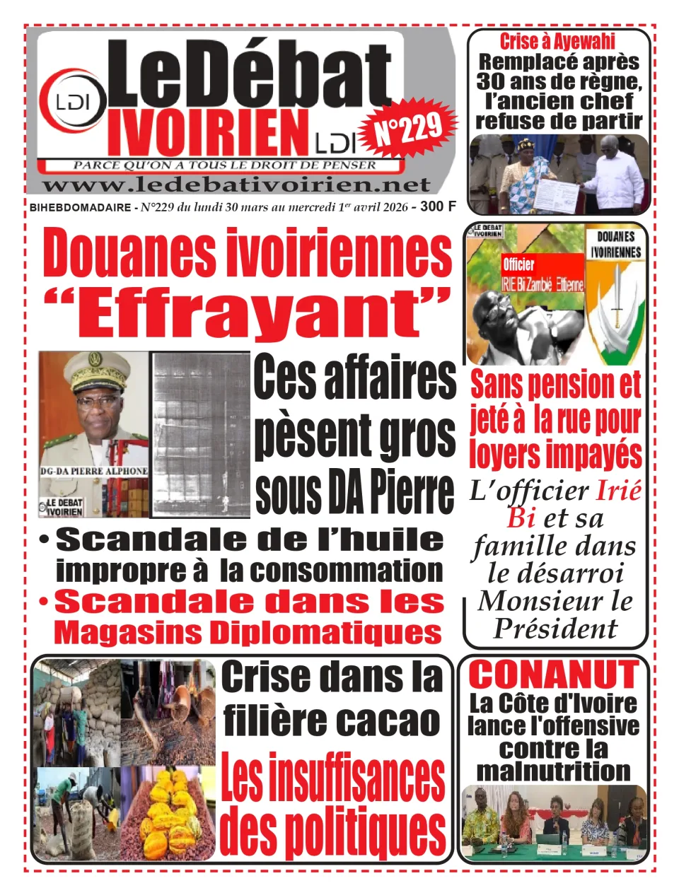  LEDEBAT IVOIRIEN 229 