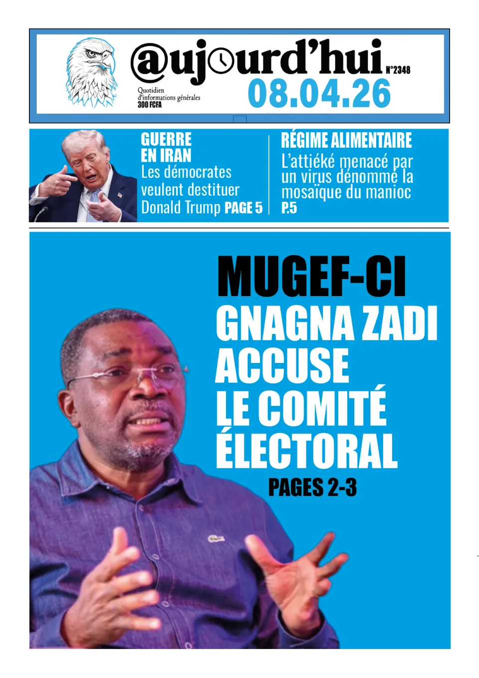 AUJOURD'HUI DU 08-04-26