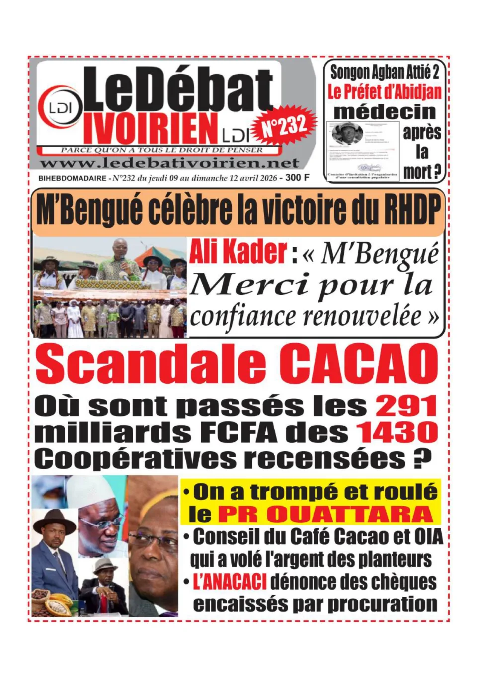 LE DEBAT IVOIRIEN 232