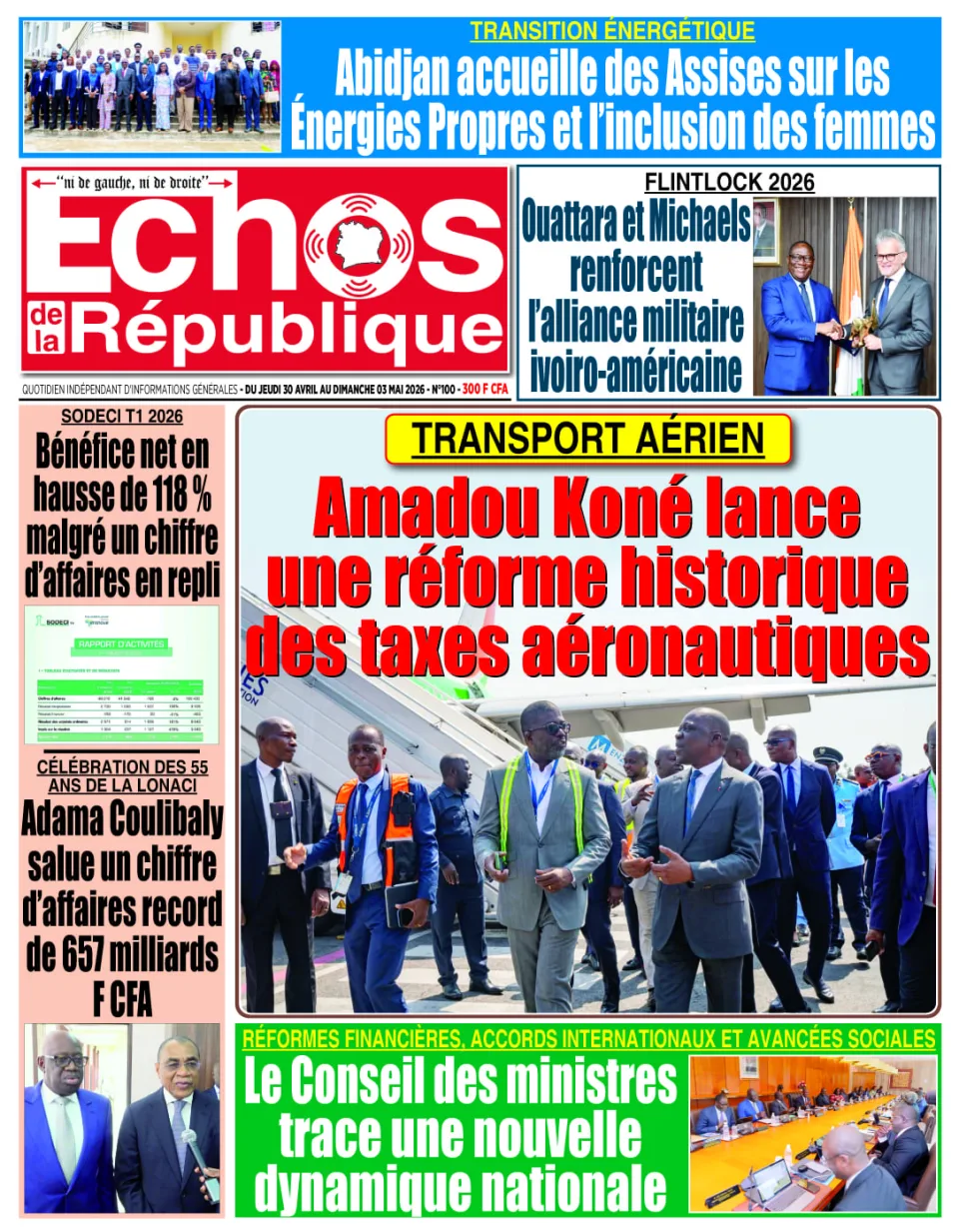 Echos de la République 100