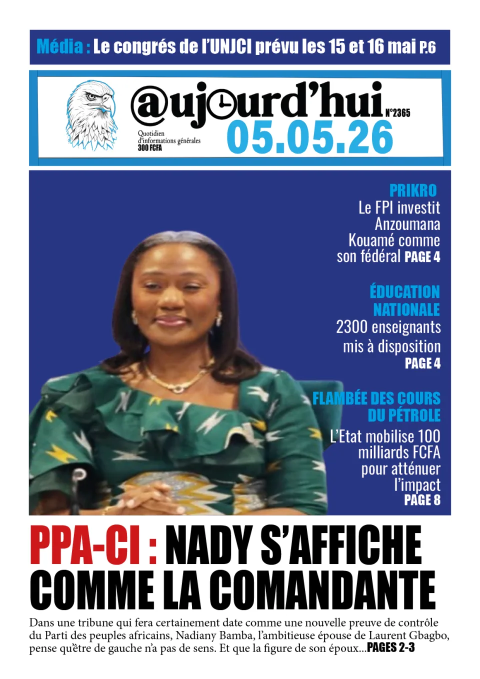 AUJOURD'HUI DU 05-05-26