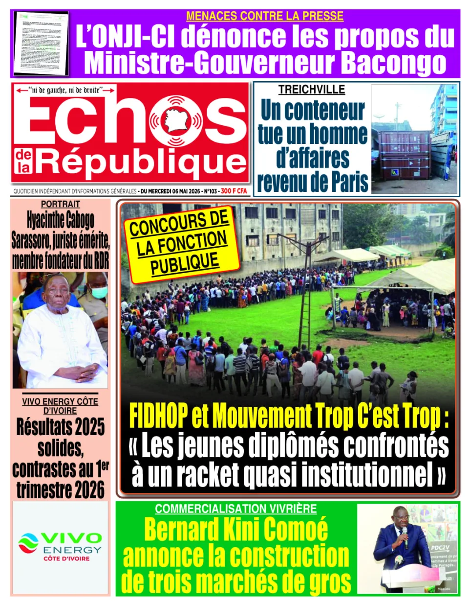 Echos de la République 103