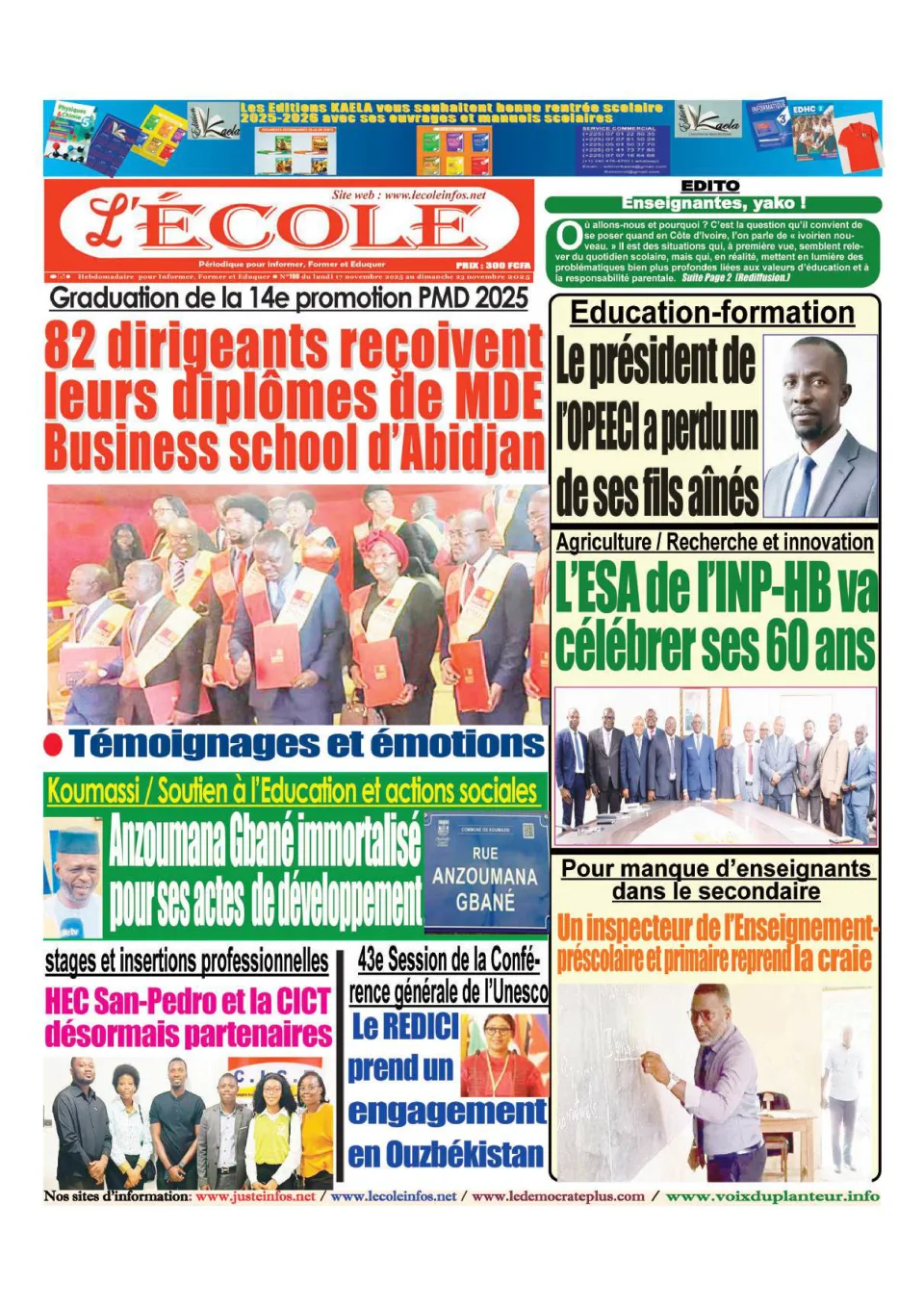 L'ECOLE 191